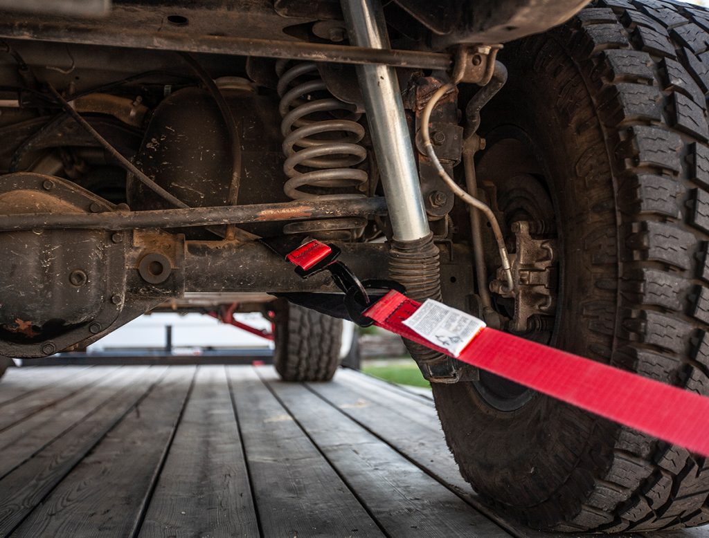 SpeedStrap 2" x 30" Axle Strap w/ DRings