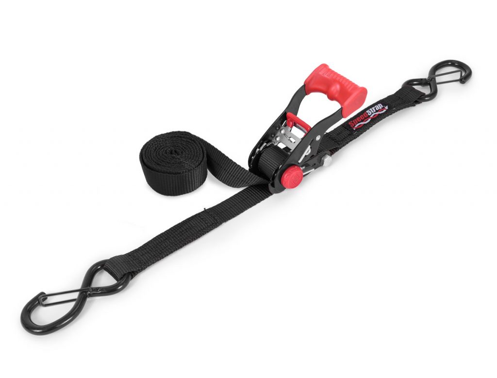 1" x 10' CAMLock Tie Down w/ Snap 'S' Hooks (2 Pack) SpeedStrap