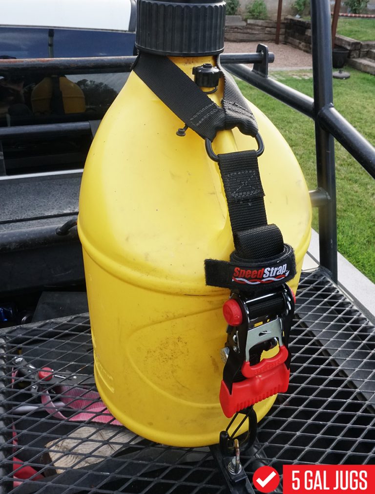 Fuel Jug TieDown SpeedStrap
